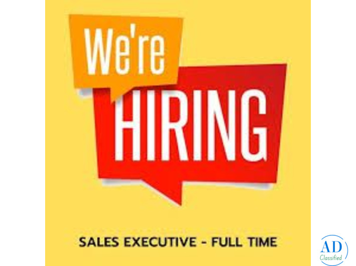 WE ARE LOOKING FOR Sales Executive  IN SALEM
