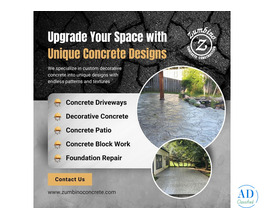 Stamped Concrete Driveway That Elevates Your Home’s Curb Appeal