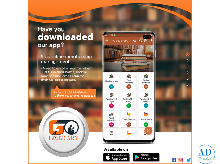 GoLibrary – Library Manager App | Best Library Management Application