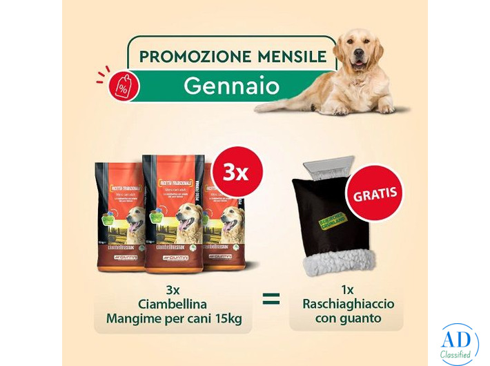 Ciambellina Snack 15 kg – La Scelta Giusta per il Tuo Cane