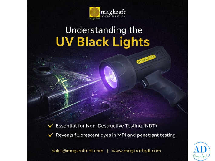 NDT UV Black Lights - Magkraftndt