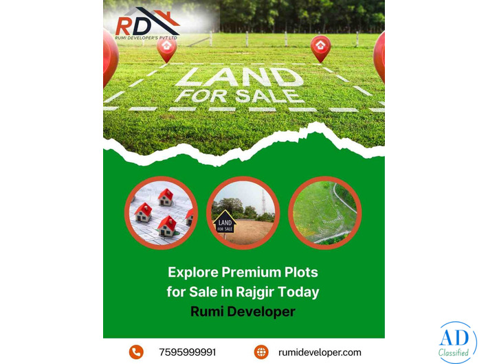 Explore Premium Plots for Sale in Rajgir Today | Rumi Developer