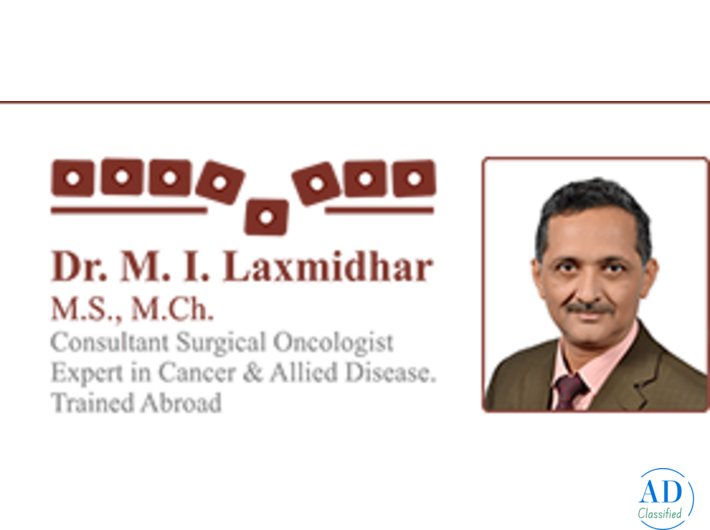 Best Cancer Surgeon in Ahmedabad - Dr. M. l. Laxmidhar