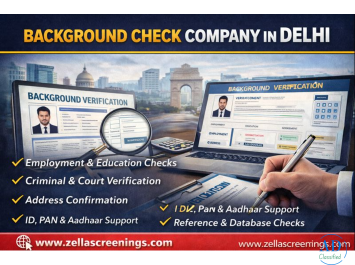 Background Check Company in Delhi – Reliable & Professional Services