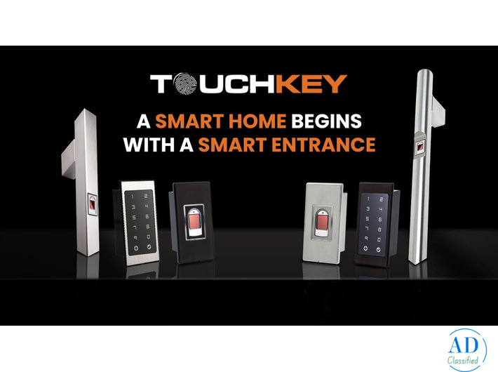 Premium Fingerprint Door Handle Lock in India – TouchKey BioHandle