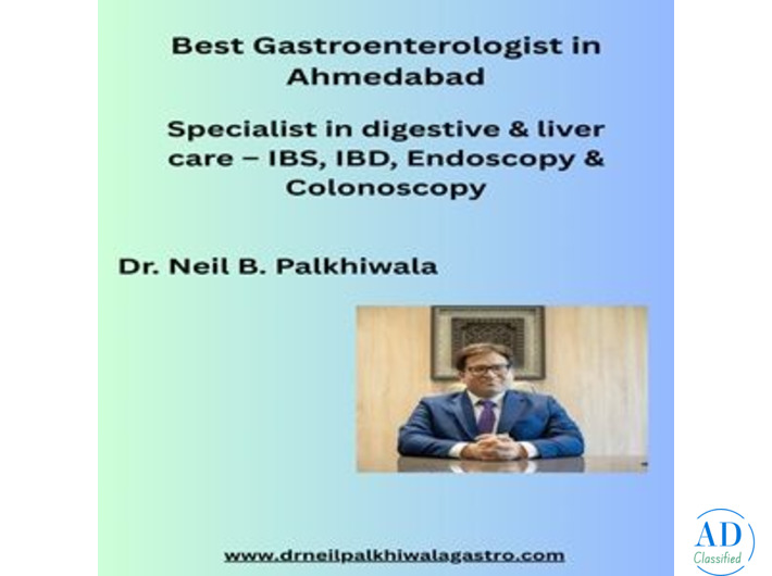 Best Gastroenterologist in Ahmedabad – Dr. Neil Palkhiwala