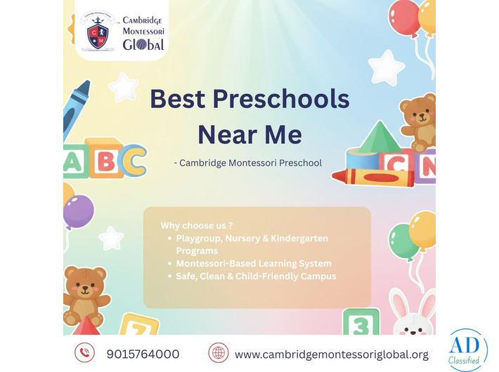 Best Preschools Near Me - Cambridge Montessori Preschool
