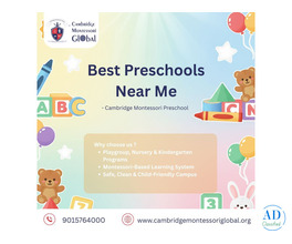 Best Preschools Near Me - Cambridge Montessori Preschool