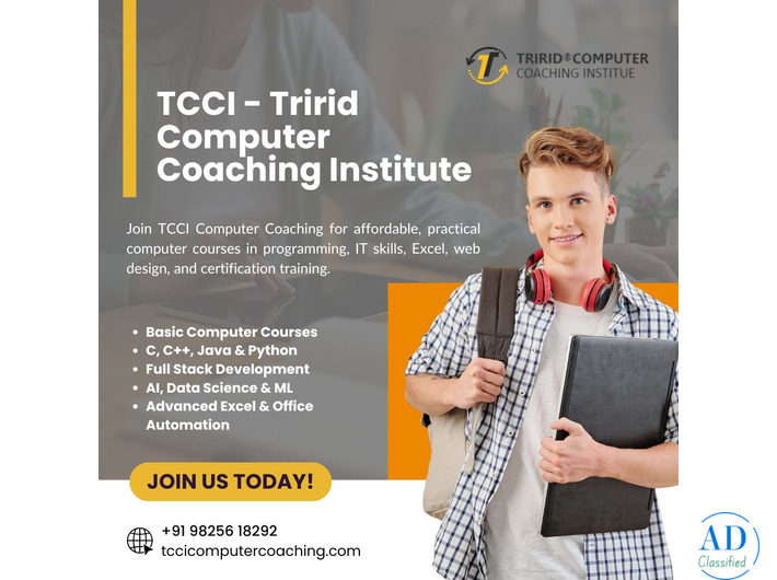 TCCI - Tririd Computer Coaching Institute | Enroll Now