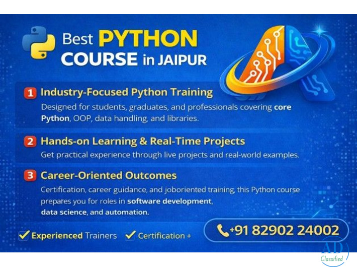Best Python Course in Jaipur
