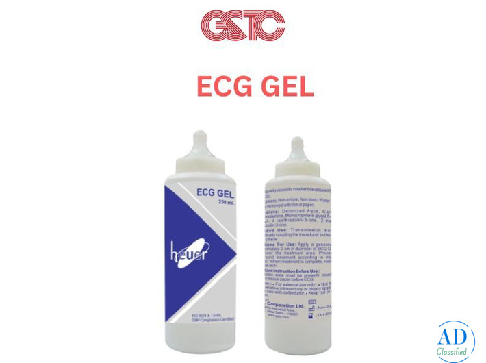High-Quality ECG Gel for Accurate Heart Control