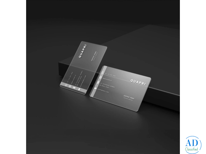 Transparent Visiting Cards