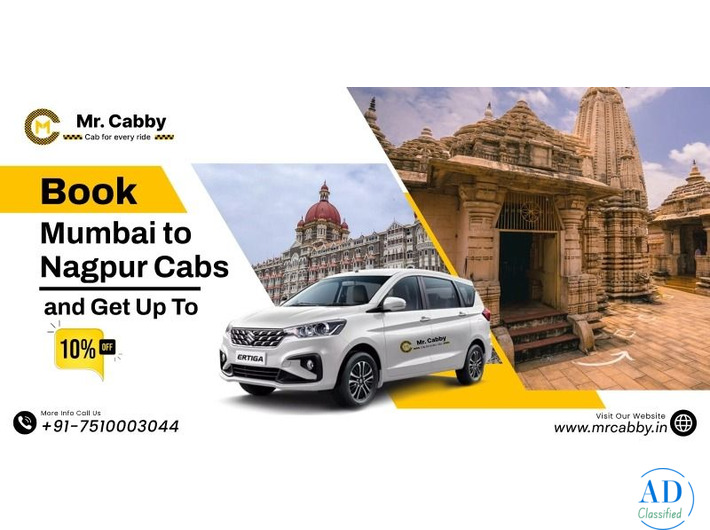 Best Mumbai to Nagpur Cab Hire – Comfort & Reliability by Mr. Cabby
