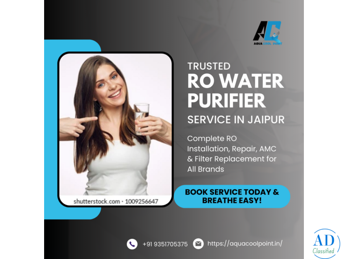 Trusted RO Water Purifier Service in Jaipur