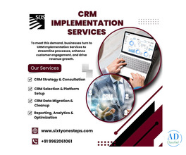 CRM Implementation Services – Empower Your Business Growth with Sixty One Steps