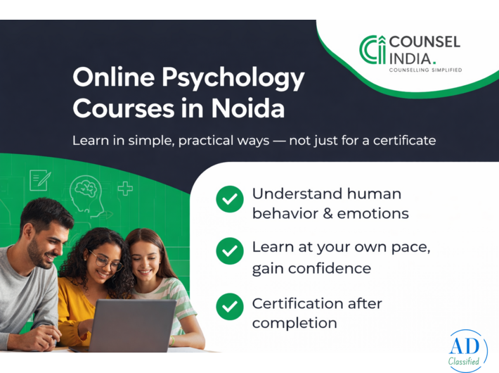 Online Psychology Courses in Noida
