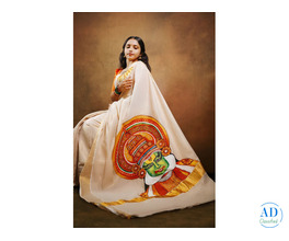 Hand Painted Sarees Crafted by Skilled Indian Artists