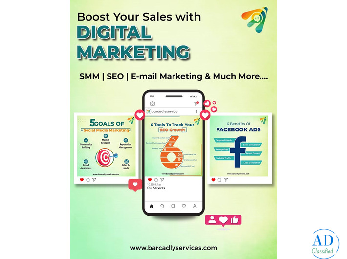 Top Digital Marketing Agency in Kolhapur | Barcadly Services for Business Growth