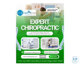 Best Chiropractor &amp; Physiotherapy Clinic in Krishna Nagar | Care N Cure Clinic