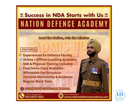 NDA Academy in Chandigarh for 11th and 12th