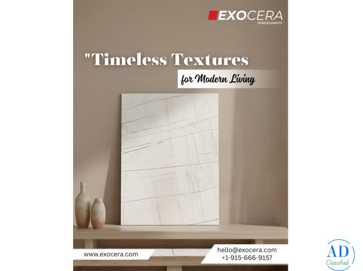 Exocera Porcelanato offers durable solutions at a professional Wall Tiles Shop Tampa.