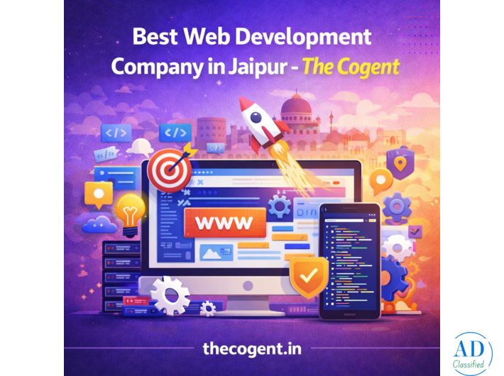 Best Web Development Company in Jaipur – The Cogent
