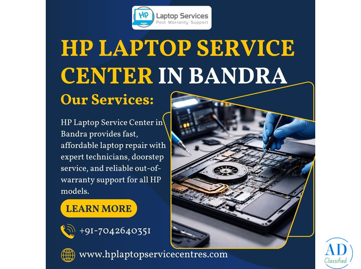 Trusted HP Laptop Repair Experts in Bandra