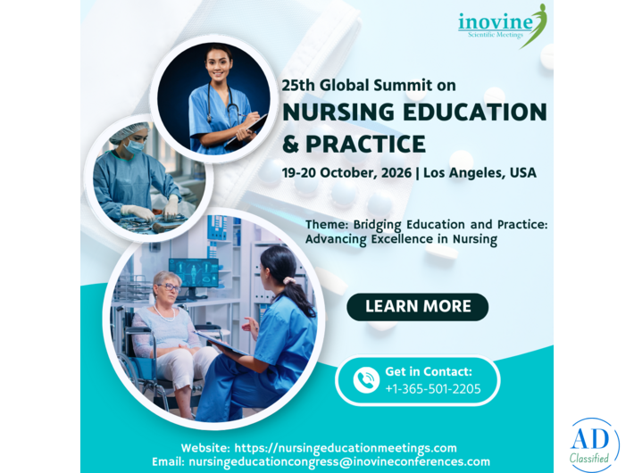 25th Global Summit on Nursing Education and Practice (GSNEP 2026)