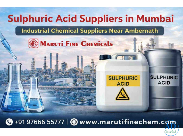 Why Choose Trusted sulphuric acid suppliers in mumbai?
