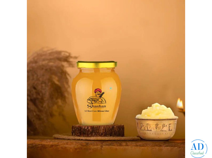 Shashan Organics Bilona Cow Ghee – Pure, Traditional & Nutrient Rich