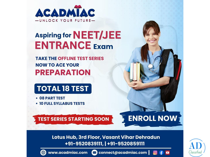 best coaching for NEET & JEE in Dehradun