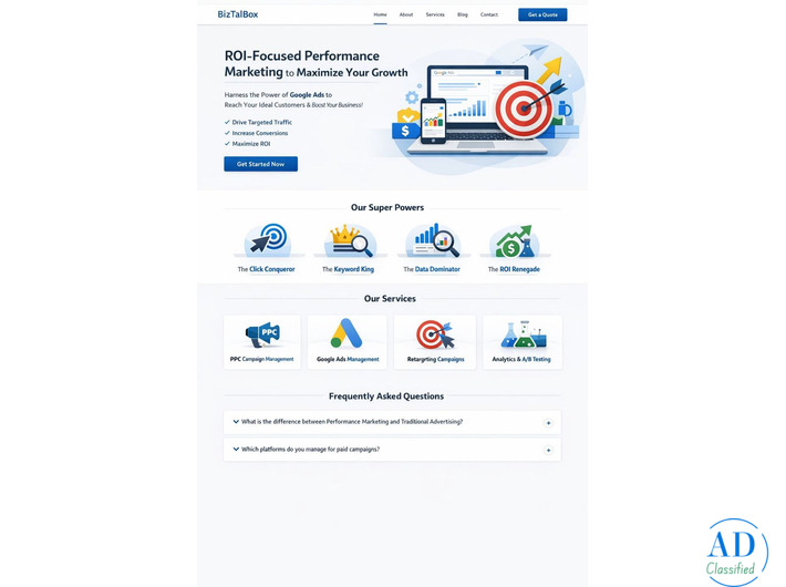 Boost Your Business with Professional Google Ads Services – BizTalBox