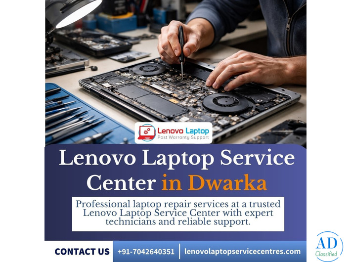 Trusted Lenovo Laptop Service Center in Dwarka