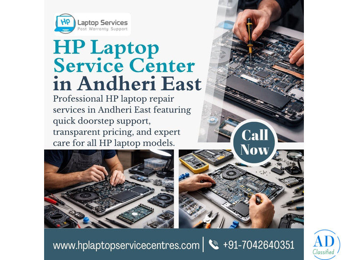 Trusted HP Laptop Service Center in Andheri East