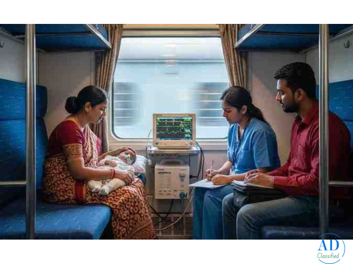 Train Ambulance Service in Patna | ICU Patient Transfer Across India