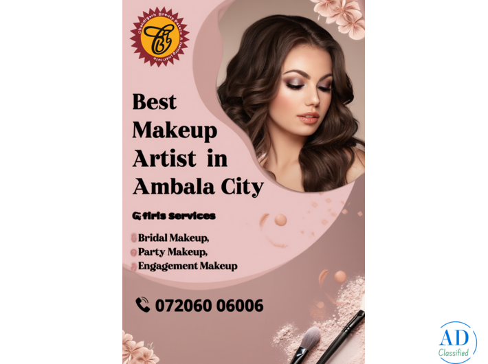 Who Is the Best Makeup Artist in Ambala City?