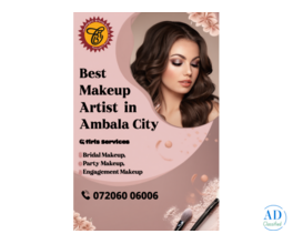 Who Is the Best Makeup Artist in Ambala City?