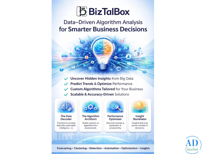 Biztalbox – Data-Driven Analysis & Algorithm Services