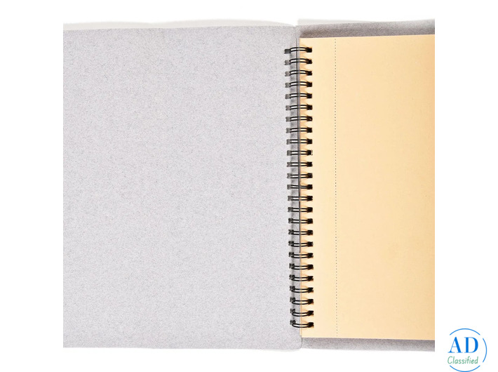 Medium Sketchbook Crafted with Handmade Paper | Bluecat Paper