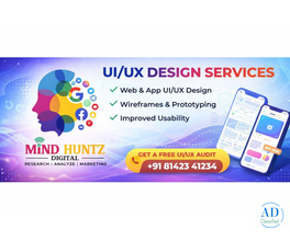 UI/UX Design Services in Hyderabad – Mind Huntz