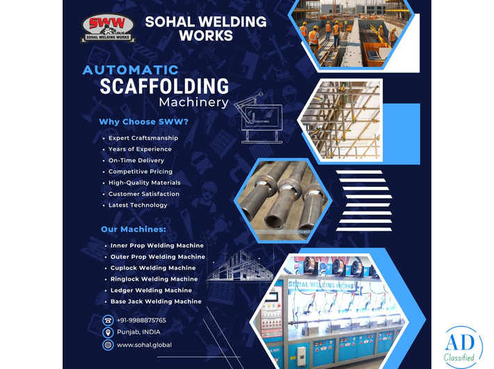 Scaffolding Welding Machines Manufacturer -  SWW