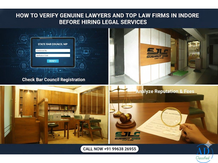 Check Genuine Lawyers in Indore – Consult Now
