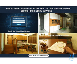 Check Genuine Lawyers in Indore – Consult Now
