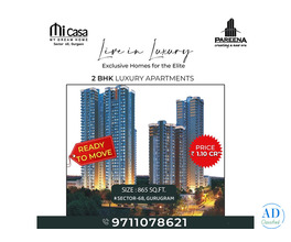 2 BHK Apartments for Sale in Pareena Micasa, Gurgaon