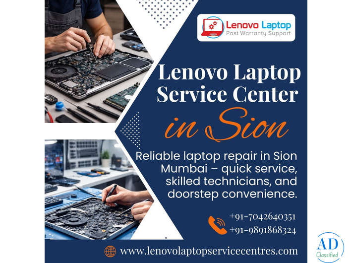 Reliable Lenovo Laptop Service Center in Sion