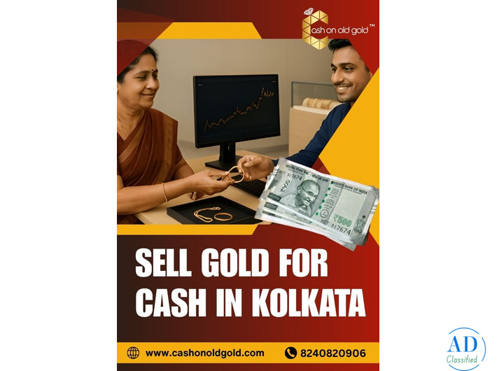 Secure Place to Sell Gold for Cash in Kolkata