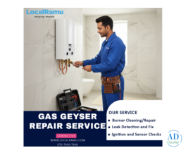 Gas Geyser Service by LocalRamu with Skilled Technicians in Bangalore