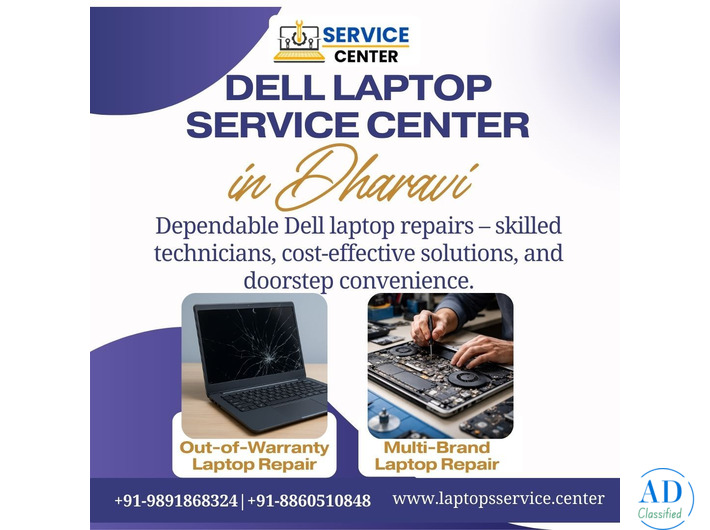 Trusted Dell Laptop Service Center in Dharavi