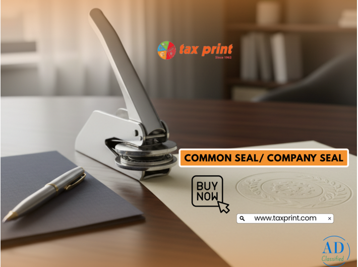 Tax Print – Best & Affordable Common Seal / Company Seal in Mumbai