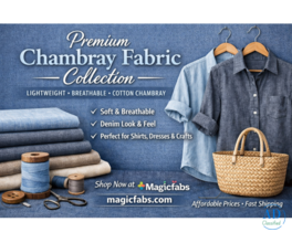 Premium Chambray Fabric Collection In India